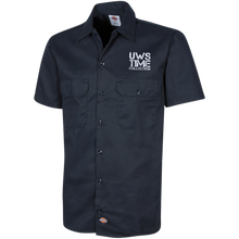 Load image into Gallery viewer, UWS TC LOGO Dickies Men&#39;s Short Sleeve Workshirt