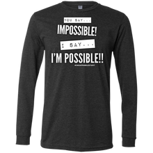 Load image into Gallery viewer, ....I&#39;M POSSIBLE Men&#39;s Jersey LS T-Shirt