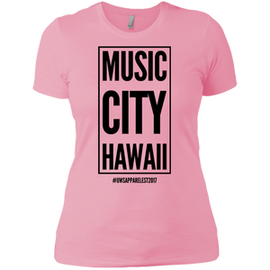 MUSIC CITY HAWAII Ladies' Boyfriend T-Shirt