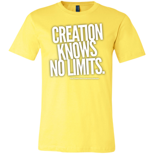 "Creation Knows No Limits" Unisex Jersey Short-Sleeve T-Shirt