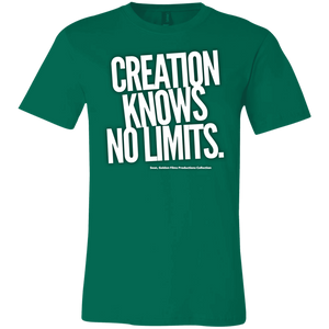 "Creation Knows No Limits" Unisex Jersey Short-Sleeve T-Shirt