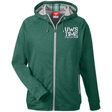 Load image into Gallery viewer, UWS TIME COLLECTION Men&#39;s Heathered Performance Hooded Jacket