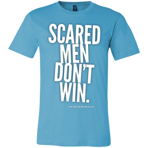 "Scared Men Don't Win" Unisex Jersey Short-Sleeve T-Shirt