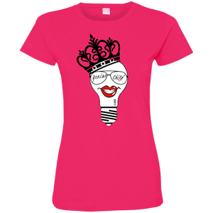 Genius Child (smiling lips) Ladies' Fine Jersey T-Shirt