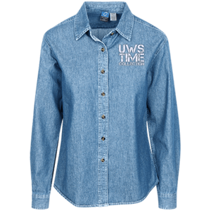 UWS TIME COLLECTION Ladies' LS Denim Shirt
