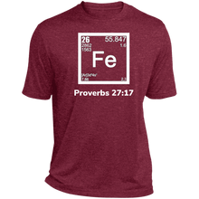 Load image into Gallery viewer, Fe -Proverbs Heather Dri-Fit Moisture-Wicking T-Shirt