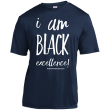 Load image into Gallery viewer, I AM BLACK EXCELLECE Youth Moisture-Wicking T-Shirt
