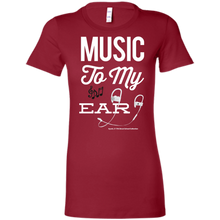 Load image into Gallery viewer, &quot;Music To My Ear...&quot; Ladies&#39; Favorite T-Shirt