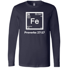 Load image into Gallery viewer, Fe-Proverbs Men&#39;s Jersey LS T-Shirt