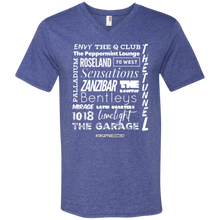 Load image into Gallery viewer, NYC 90s CLUB LIFE Men&#39;s Printed V-Neck T-Shirt