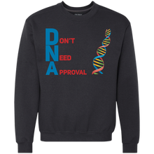 Load image into Gallery viewer, DNA - Don&#39;t Need Approval Heavyweight Crewneck Sweatshirt 9 oz.