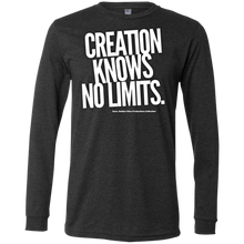 Load image into Gallery viewer, &quot;Creation Knows No Limits&quot; Men&#39;s Jersey LS T-Shirt