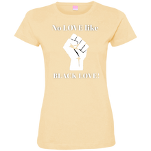 Load image into Gallery viewer, BLACK LOVE Ladies&#39; Fine Jersey T-Shirt