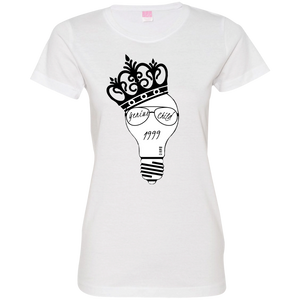 Genius Child (1999 w/crown) Ladies' Fine Jersey T-Shirt