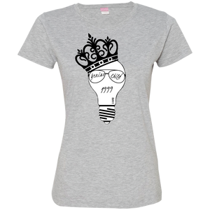 Genius Child (1999 w/crown) Ladies' Fine Jersey T-Shirt