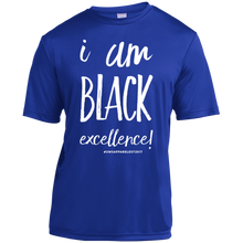 Load image into Gallery viewer, I AM BLACK EXCELLECE Youth Moisture-Wicking T-Shirt