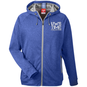 UWS TIME COLLECTION Men's Heathered Performance Hooded Jacket