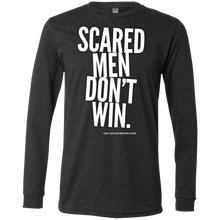 Load image into Gallery viewer, &quot;Scared Men Don&#39;t Win&quot; Men&#39;s Jersey LS T-Shirt