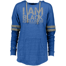 Load image into Gallery viewer, I AM BLACK EXCELLENCE Ladies Hooded Low Key Pullover