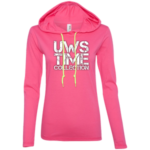 UWS TIME COLLECTION Logo Ladies' LS T-Shirt Hoodie
