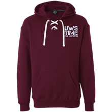 Load image into Gallery viewer, UWS TIME COLLECTION LOGO Heavyweight Sport Lace Hoodie