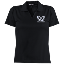 Load image into Gallery viewer, UWS TIME COLLECTION Ladies&#39; Dri-Mesh Short Sleeve Polo