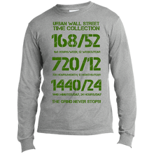 Load image into Gallery viewer, UWS Time Collection LS Made in the US T-Shirt (Green print)