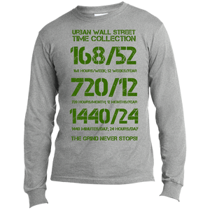 UWS Time Collection LS Made in the US T-Shirt (Green print)