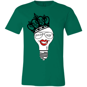 Genius Child (smiling lips) Unisex Jersey Short-Sleeve T-Shirt