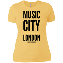 Load image into Gallery viewer, MUSIC CITY LONDON Ladies&#39; Boyfriend T-Shirt