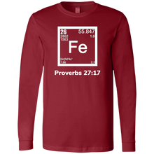 Load image into Gallery viewer, Fe-Proverbs Men&#39;s Jersey LS T-Shirt