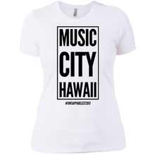 Load image into Gallery viewer, MUSIC CITY HAWAII Ladies&#39; Boyfriend T-Shirt