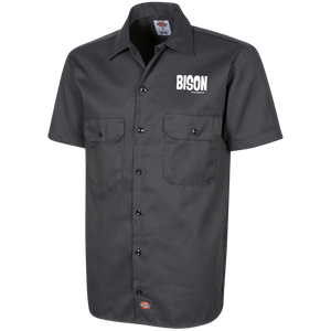 BISON Men's Short Sleeve Workshirt