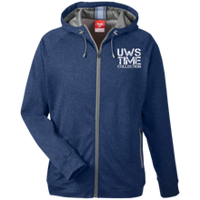 Load image into Gallery viewer, UWS TIME COLLECTION Men&#39;s Heathered Performance Hooded Jacket