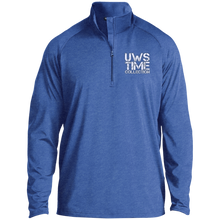 Load image into Gallery viewer, UWS TIME COLLECTION (white print) 1/2 Zip Raglan Performance Pullover