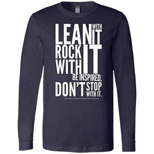 "Lean With It..."  Men's Jersey LS T-Shirt