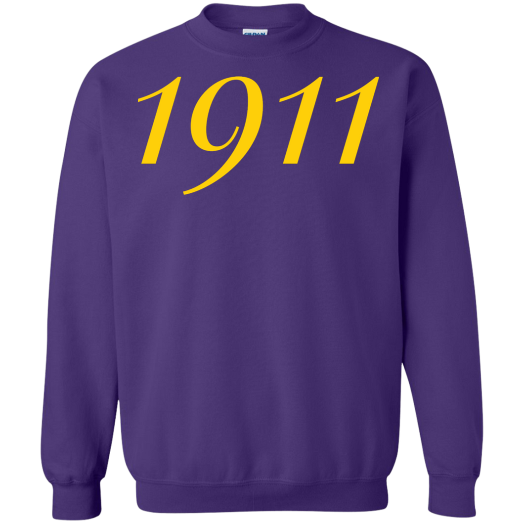 1911 Crewneck Pullover Sweatshirt  8 oz.