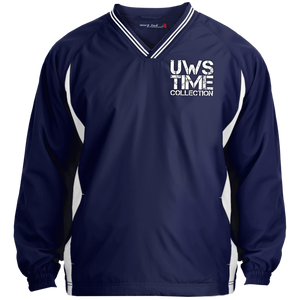UWS TIME COLLECTION Tipped V-Neck Windshirt
