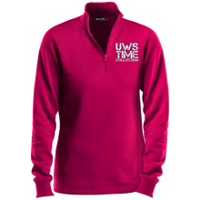 Load image into Gallery viewer, UWS TIME COLLECTION Ladies&#39; 1/4 Zip Sweatshirt