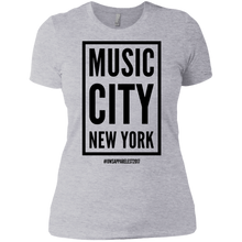 Load image into Gallery viewer, MUSIC CITY NEW YORK Ladies&#39; Boyfriend T-Shirt