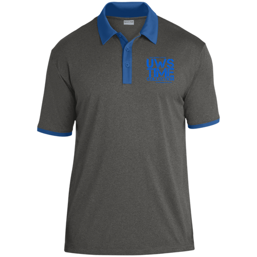 UWS TC Heather Contender Contrast Polo
