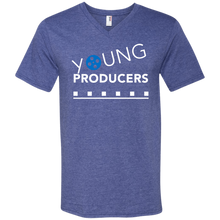 Load image into Gallery viewer, YOUNG PRODUCERS Men&#39;s Printed V-Neck T-Shirt