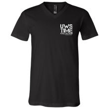 Load image into Gallery viewer, UWS TC LOGO Unisex Jersey SS V-Neck T-Shirt