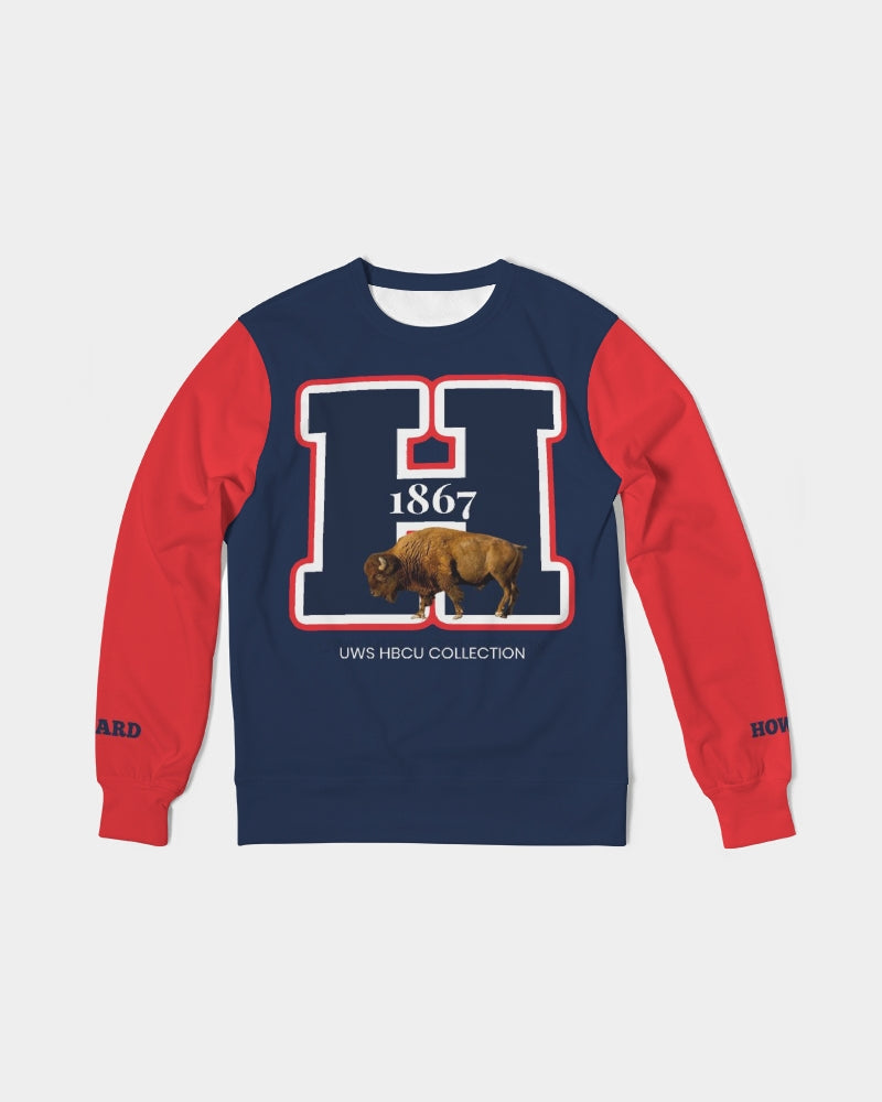 H • 1867 (HOWARD) Men's Classic French Terry Crewneck Pullover