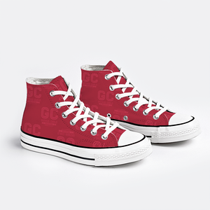 GC CHUCKS Hi Top (Genius Child) Maroon