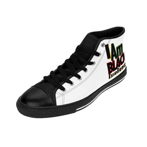 I AM BLACK EXCELLENCE Men's High-top Sneakers