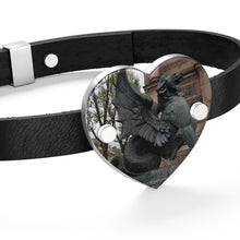 Load image into Gallery viewer, Fontaine Saint Michael Leather Bracelet