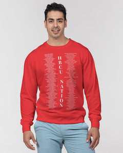 HBCU NATION Men's Classic French Terry Crewneck Pullover