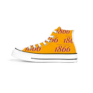 1866 Chucks Tigers Canvas High Top (Edward Waters College)