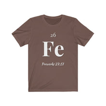 Load image into Gallery viewer, 26 “Fe” Unisex Jersey Short Sleeve Tee